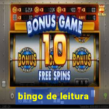 bingo de leitura